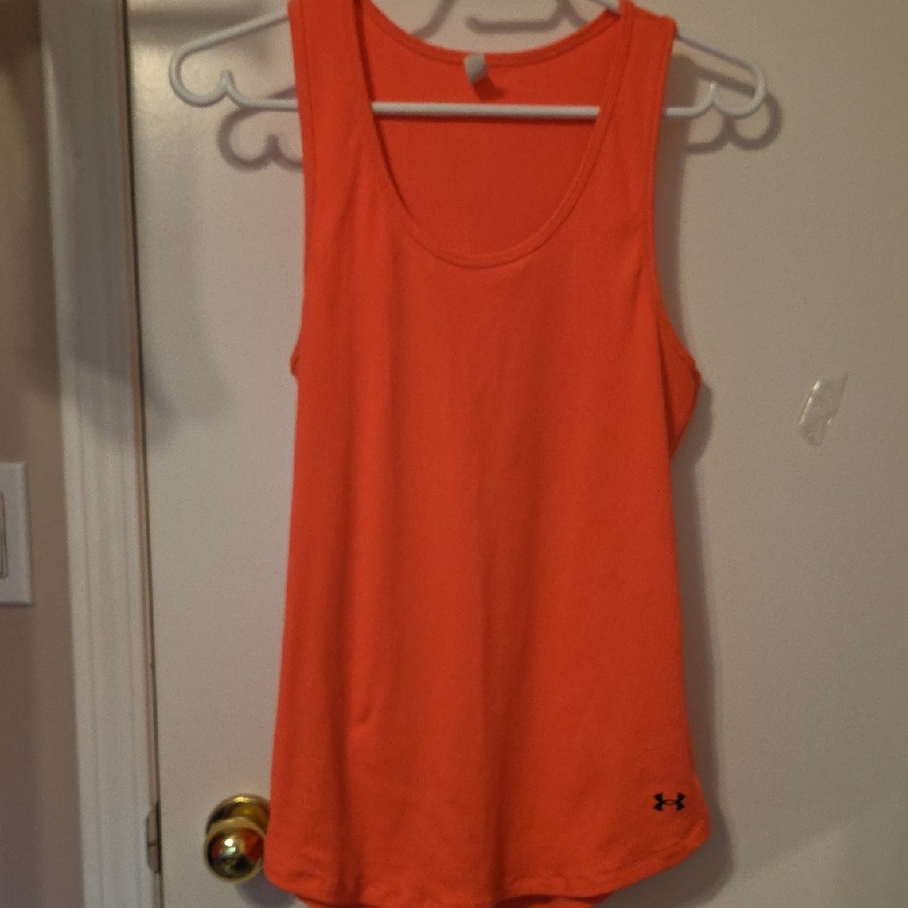 Under Armour Women's Vibrant Salmon Tank Top